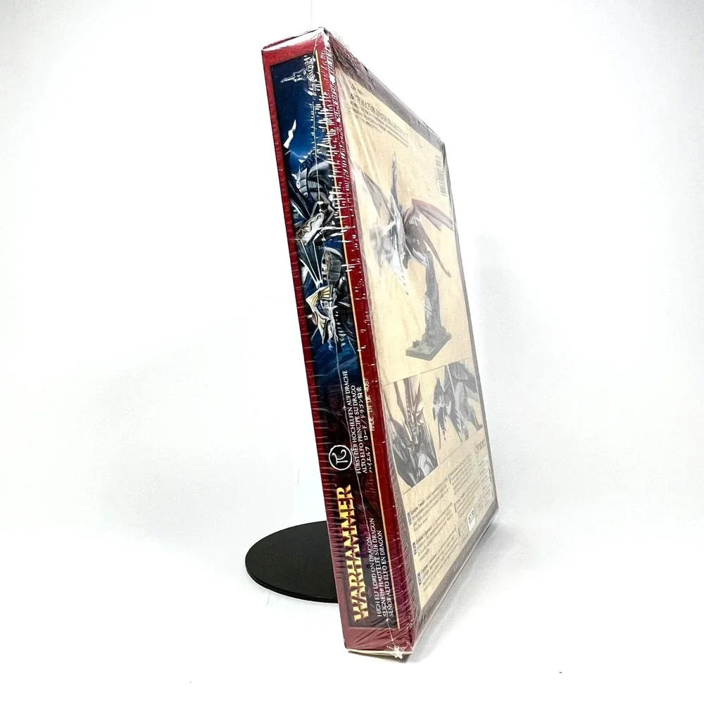 Warhammer High Elf Lord on Dragon Citadel Games Workshop New Sealed Kit